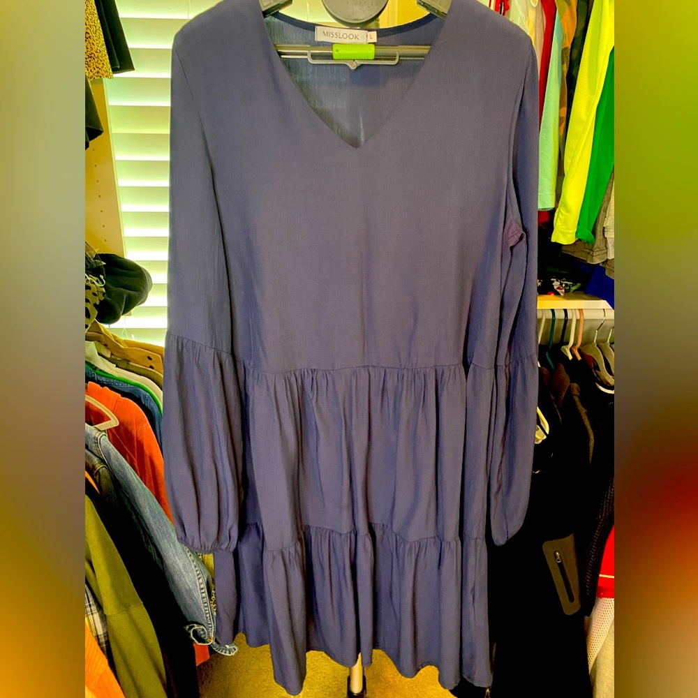 Navy blue dress